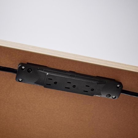 CHARG 10 ft. L 6 outlets Power Strip w/Surge Protection Black 1000 J BE037680000547